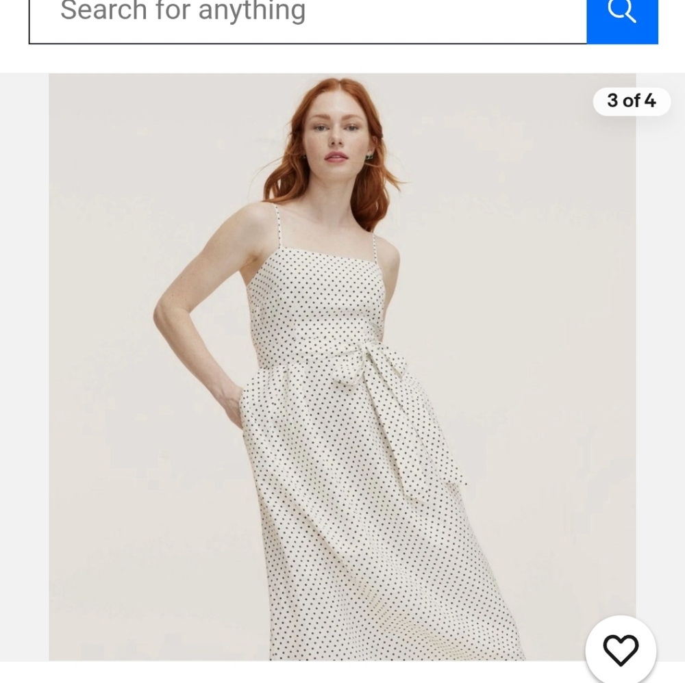 Kate Spade New York X Target Polka Dot Sun Dress Elegant Sz Small New With Tag